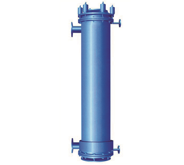 Round block graphite heat exchanger